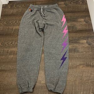 Women’s Small Grey Aviator Nation Sweatpants